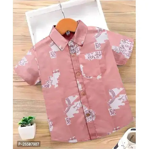 Fancy Polycotton Shirts For Boys