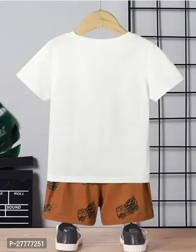 Rahello Cotton T-Shirt with Shorts Set