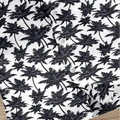 Stylish Black Cotton Blend Printed Shirts For Boys