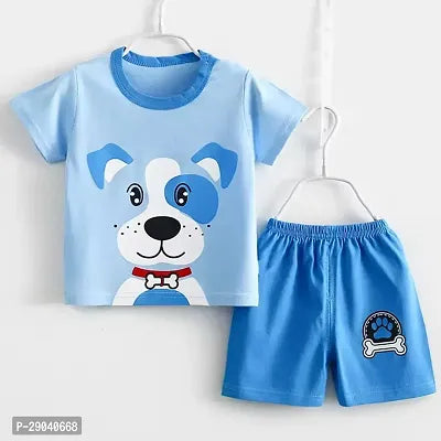 Rahello Stylish Cotton T-Shirt with Shorts Set