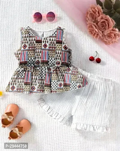 Rahello Classic Cotton Blend Printed Co-Ord Set