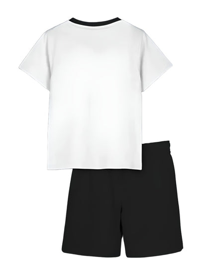 Rahello Stylish Elite Cotton T-Shirt With Shorts Set